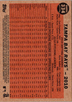 2011 Topps Heritage Tampa Bay Rays #334
