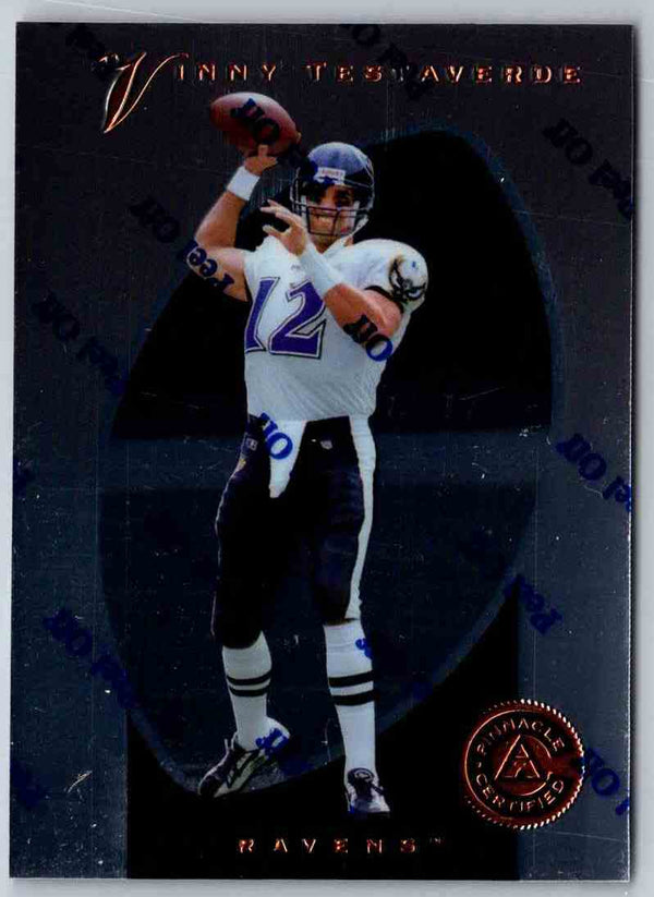 1997 Pinnacle Certified NFL Vinny Testaverde #15