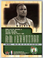 2002 Fleer Genuine Antoine Walker #64