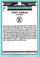 1986 Diamond Kings Tony Armas #5
