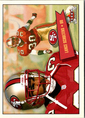 2001 Fleer Tradition Lance Schulters #234