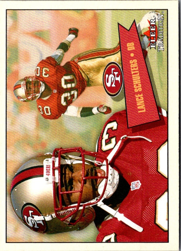 2001 Fleer Tradition Lance Schulters #234