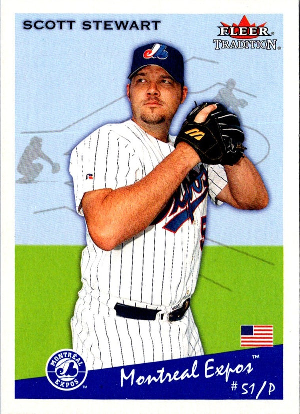 2002 Fleer Tradition Update Scott Stewart #U222