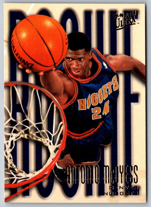 1995 Ultra Antonio McDyess #277 Rookie