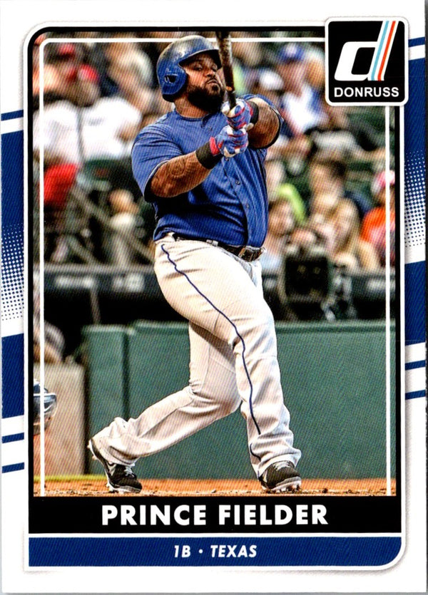 2016 Donruss Prince Fielder #63