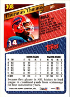 1993 Topps Thurman Thomas #308