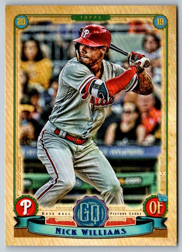 2019 Topps Gypsy Queen Green Nick Williams #70