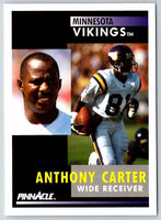 1991 Pinnacle Anthony Carter #80