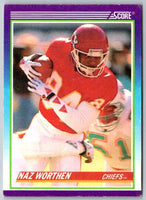 1990 Score Naz Worthen #476