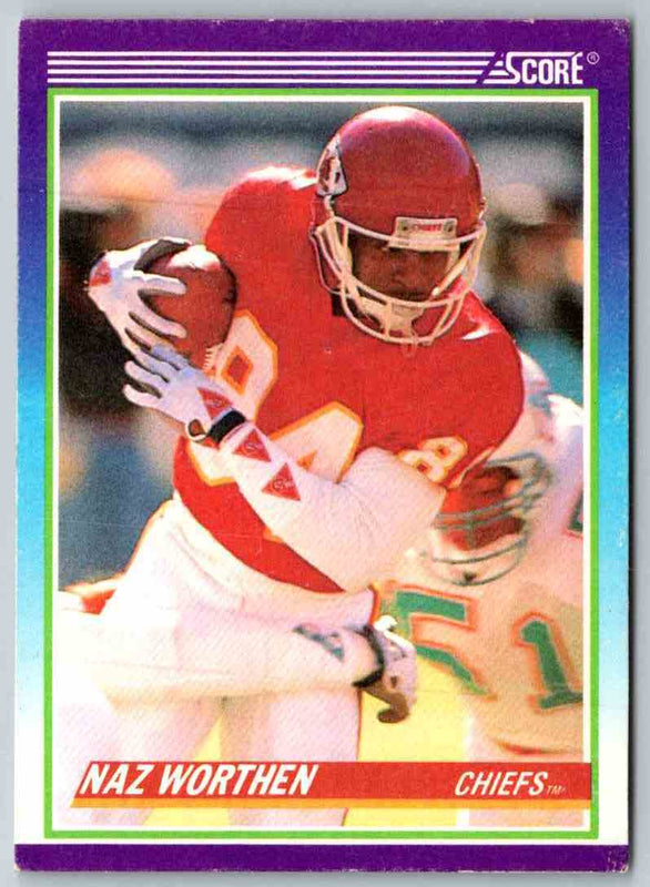 1990 Score Naz Worthen #476