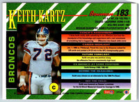 1993 Bowman Football Keith Kartz #183