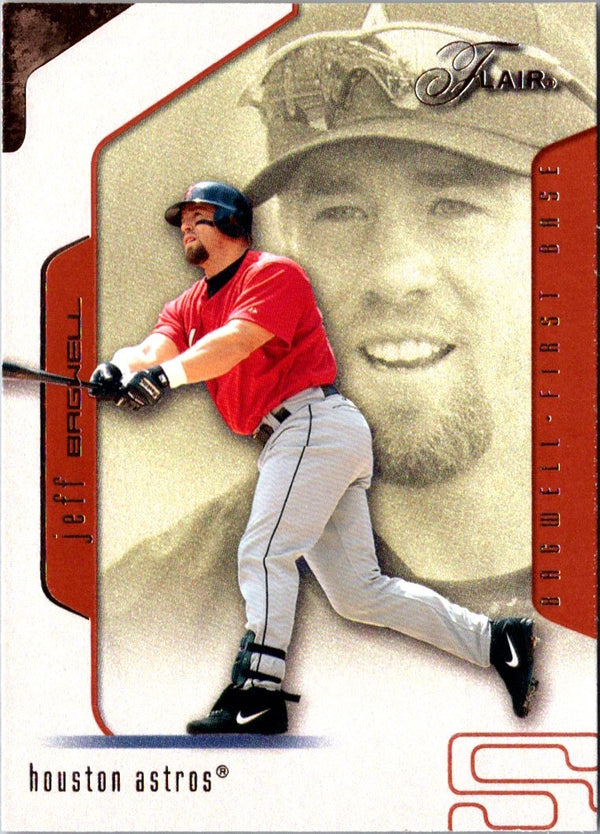 2002 Flair Collection Jeff Bagwell #64 /175