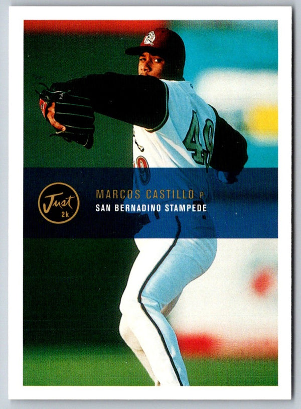 2000 Just Gold Marcos Castillo #17