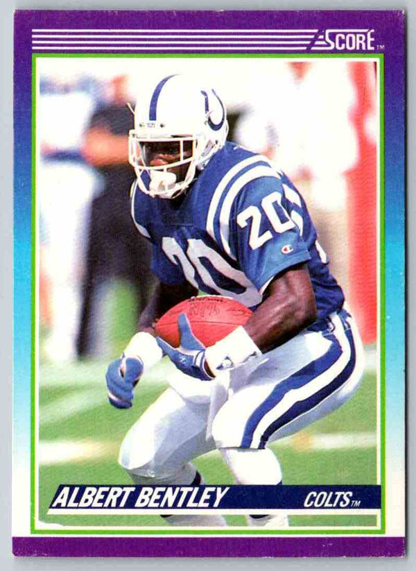 1990 Score Albert Bentley #135