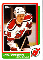1986 Topps Rich Preston #61