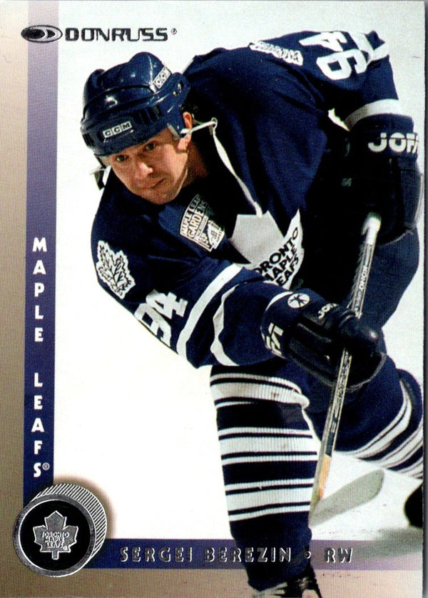 1997 Donruss Sergei Berezin #165
