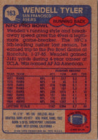 1985 Topps Wendell Tyler #163