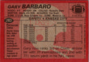 1983 Topps Gary Barbaro