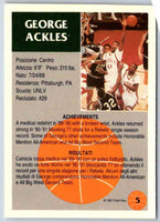 1995 Skybox George Ackles #5