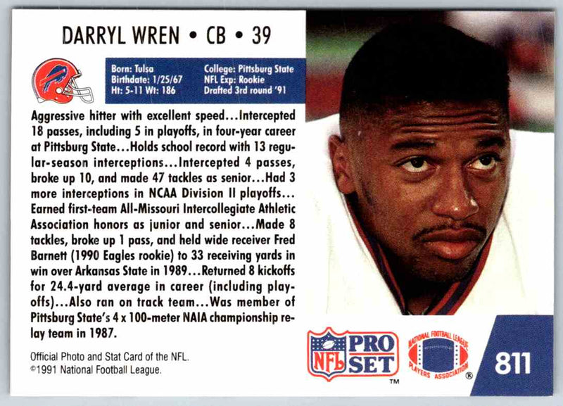 1990 Proset Darryl Wren