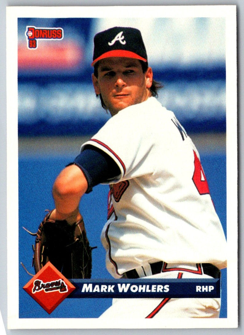 1993 Donruss Mark Wohlers