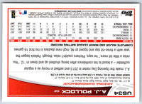2013 Topps Update A.J. Pollock #US34