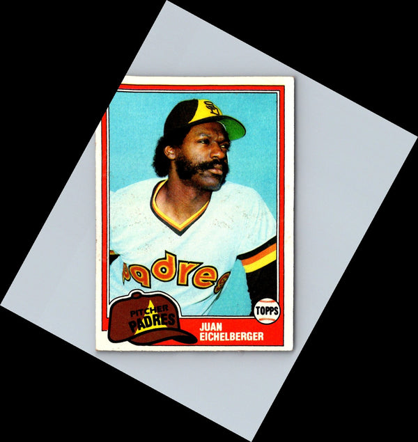 1981 Topps Juan Eichelberger #478 Rookie