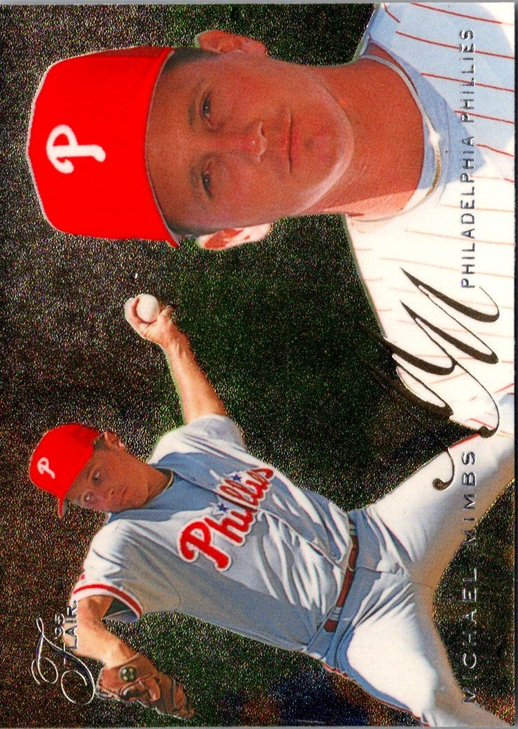 1995 Philadelphia Phillies Photocards Philadelphia Phillies Team Photo