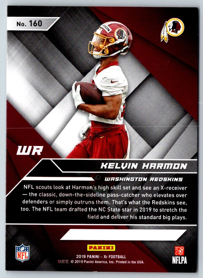 2019 Panini XR Blue Kelvin Harmon