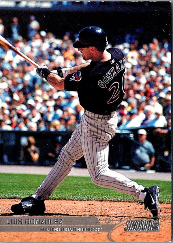 2003 Stadium Club Luis Gonzalez #20