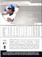 2003 Stadium Club Juan Gonzalez #19