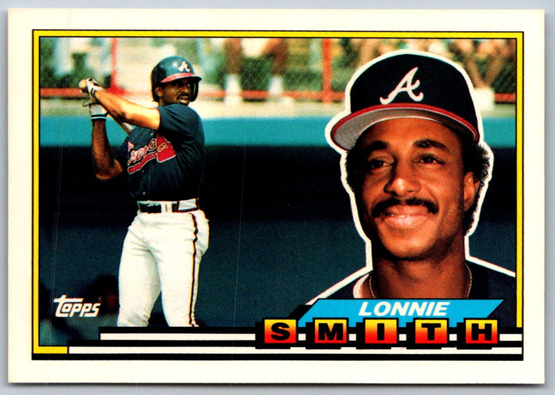 1989 Topps Big Lonnie Smith #242