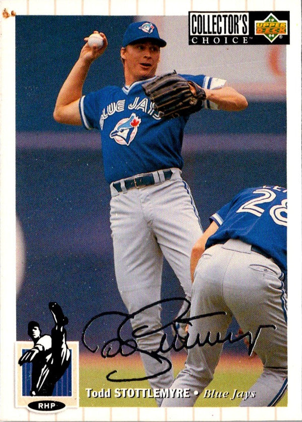 1994 Collector's Choice Todd Stottlemyre #269 Silver Signature