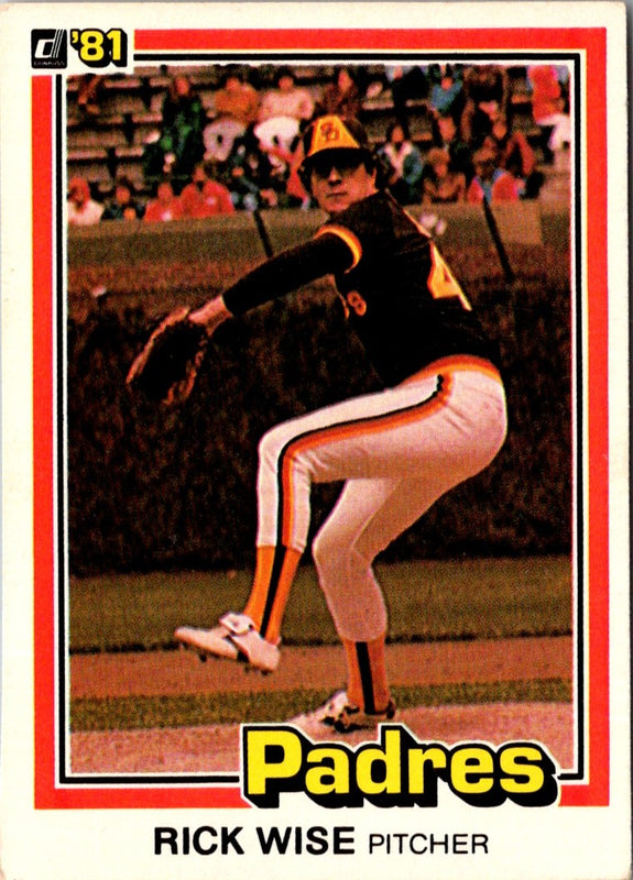 1981 Donruss Rick Wise #3