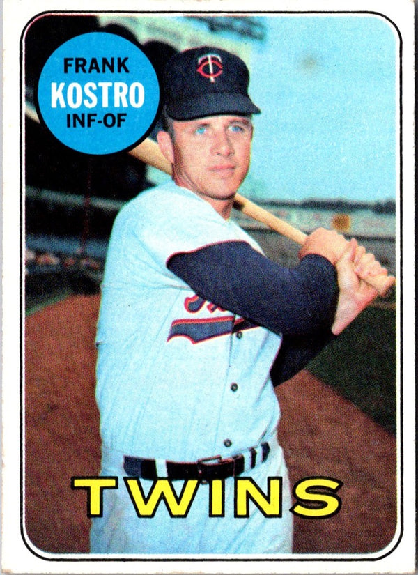 1969 Topps Frank Kostro #242 EX