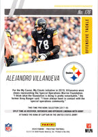 2020 Panini Prestige Xtra Points Blue Alejandro Villanueva #176