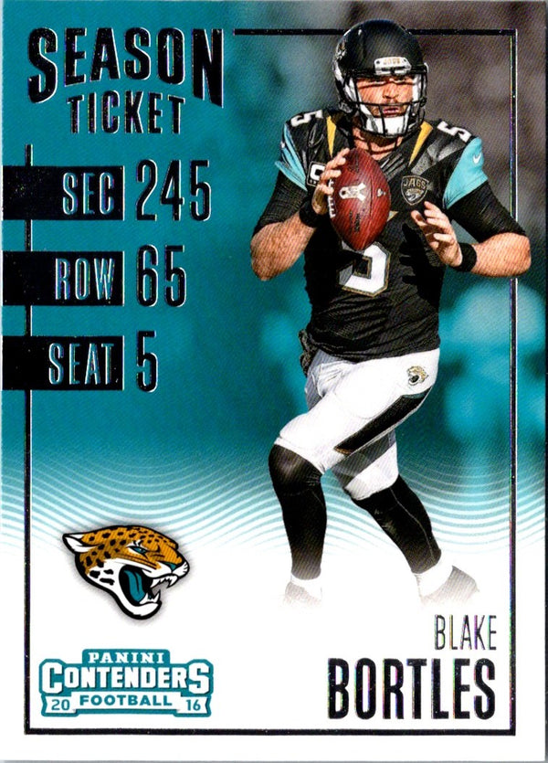 2016 Panini Contenders Blake Bortles #95