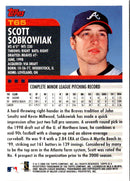 2000 Topps Chrome Traded & Rookies Scott Sobkowiak