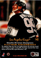 1991 Pro Set Platinum Luc Robitaille/Marty McSorley #142