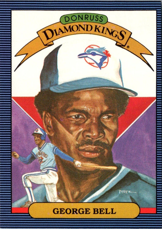 1986 Diamond Kings George Bell #4