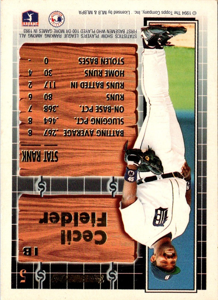 1994 Topps Cecil Fielder