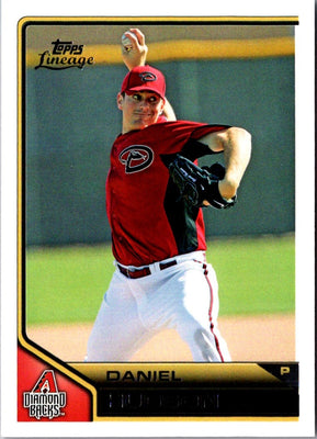 2011 Topps Lineage Daniel Hudson #188