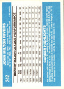 1982 Donruss Mickey Rivers