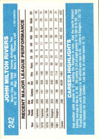 1982 Donruss Mickey Rivers #242