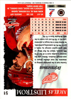 1995 Score Nicklas Lidstrom #51