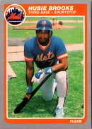 1985 Fleer Hubie Brooks