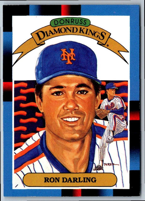 1988 Diamond Kings Ron Darling #6