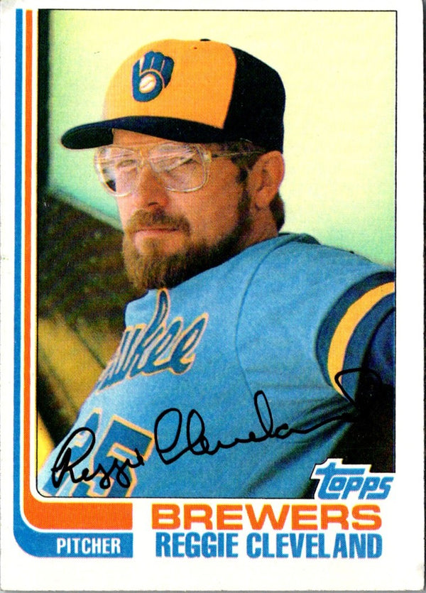 1982 Topps Blackless Reggie Cleveland #737