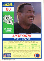 1990 Score Steve Smith #80