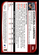 2008 Bowman Asdrubal Cabrera